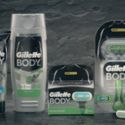 Commercial for Gillette Body directed by Steven Ada - production design by Tommaso Ortino